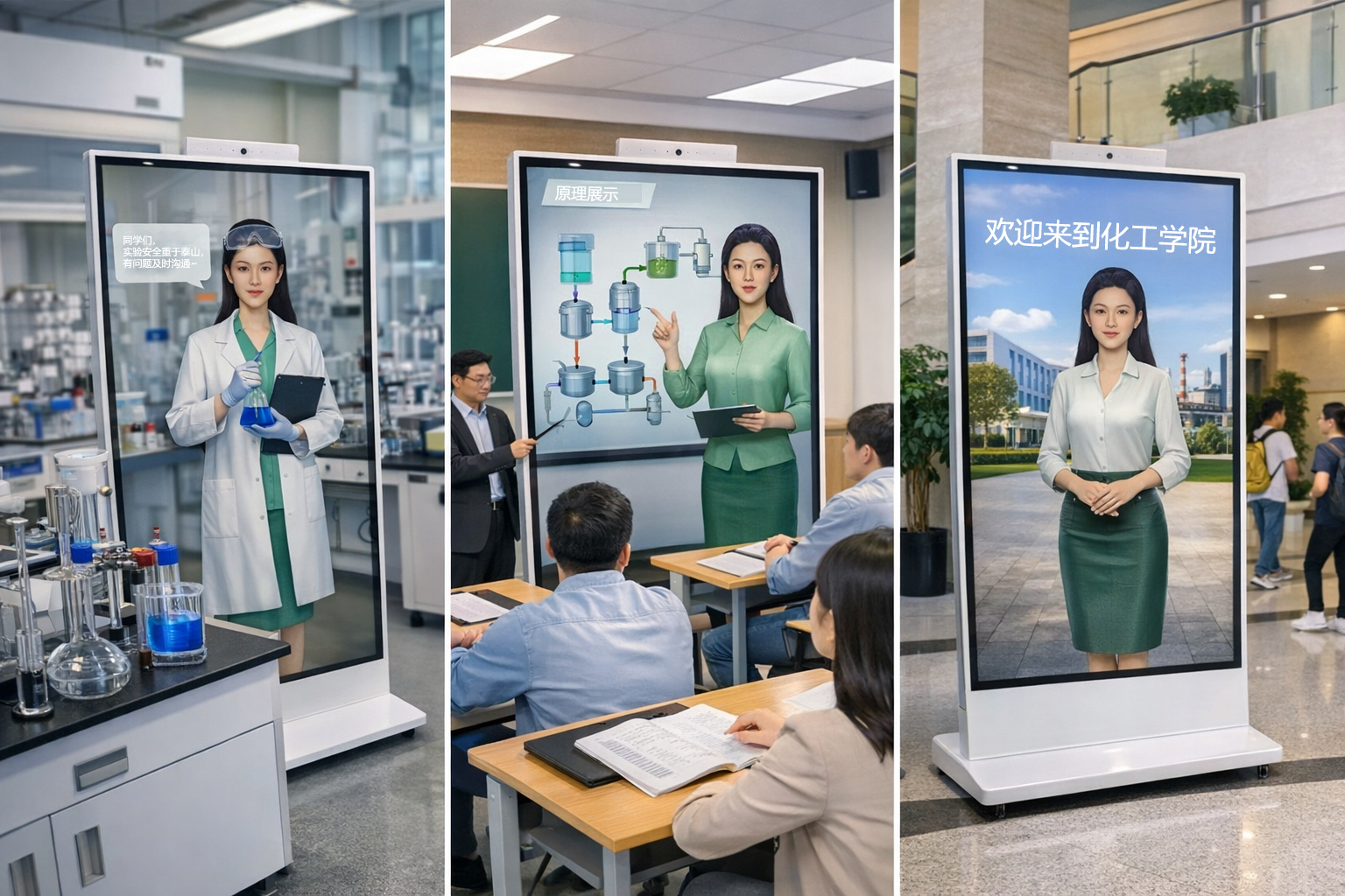 化工 AI 智能教學(xué)機(jī)器人